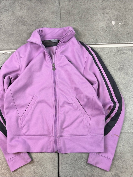 Nike Tops - Y2k pink silver tag nike zip up